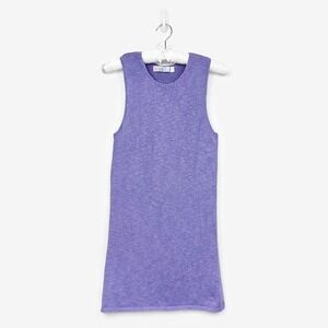 Free People FP Beach Nina Sweater Mini Dress Size XS Purple Knit Swim Cover Up